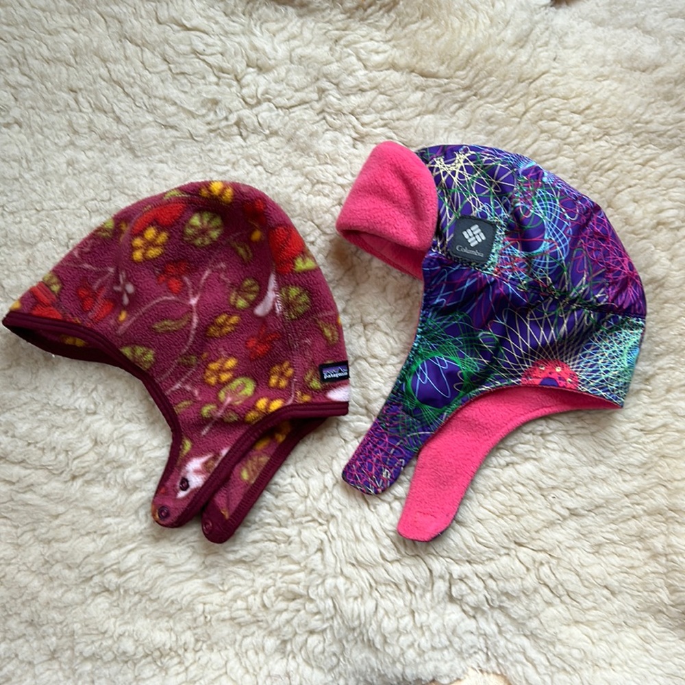 Patagonia Columbia Toddler Hat Lot 18mo-3T